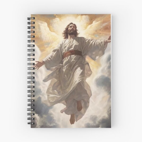 Item preview, Jesus Ascension to Heaven – Glorious Christian Art designed and sold by Jesus-istheway.