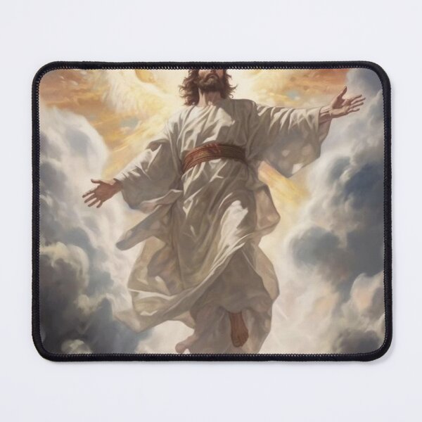 Item preview, Jesus Ascension to Heaven – Glorious Christian Art designed and sold by Jesus-istheway.