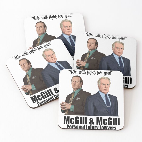Item preview, McGill y McGill - Arte de fans de abogados de lesiones personales designed and sold by Deviant Logic Design.