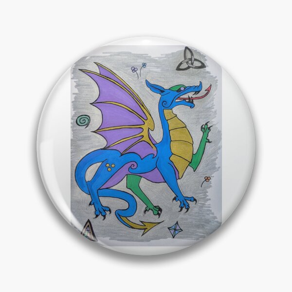 Item preview, Dragon designed and sold by Dark Moon Art Studio.