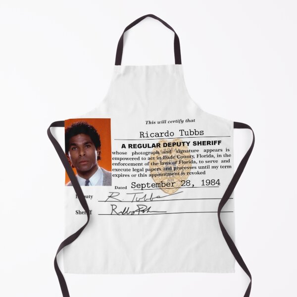 Item preview, Ricardo Tubbs ID designed and sold by The Retromotel.