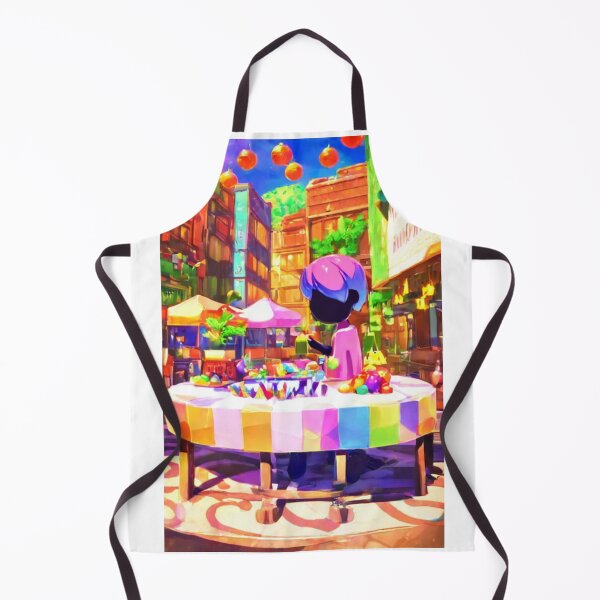 Item preview, Art - Digital Illustration, Dreamy Market with Psychedelic Colors designed and sold by Reverso-Design.