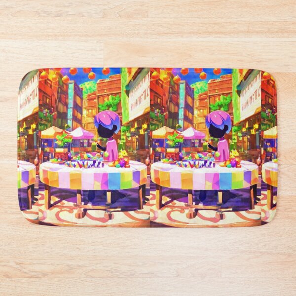 Item preview, Art - Digital Illustration, Dreamy Market with Psychedelic Colors designed and sold by Reverso-Design.