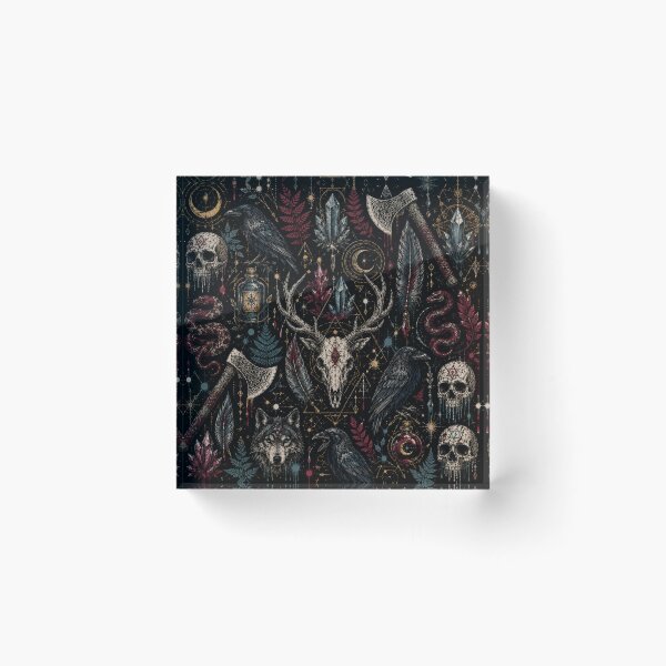 Item preview, Dark Norse Mythology Pattern designed and sold by Thor-stone.