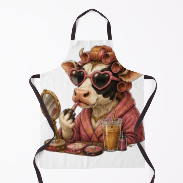 Item preview, Glam Cow Beauty Queen designed and sold by DailyDoodlesBySumbul.