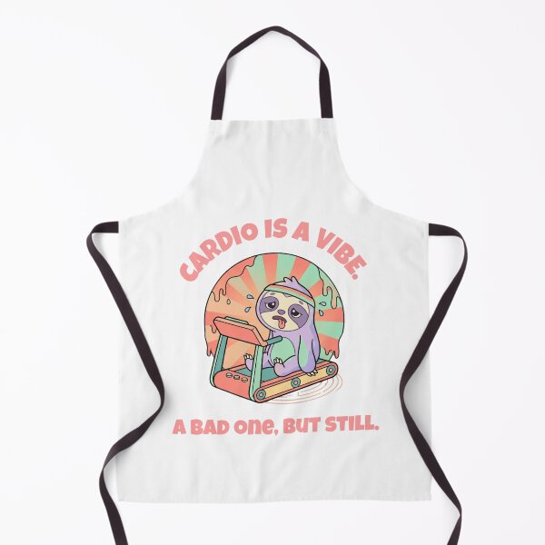 Item preview, Funny Sloth Cardio Treadmill Kawaii Gym Design designed and sold by CrtclMess.