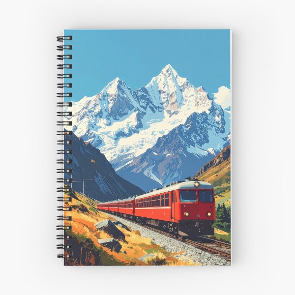 Item preview, Scarlet Express Through the Glacier Valley designed and sold by dj-illustration.