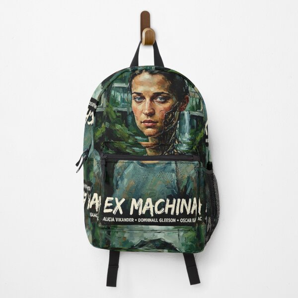 Item preview, Ex Machina Retro Sci-Fi Psychological Thriller AI Robot Tribute Art Movie Poster designed and sold by Art's Diner.