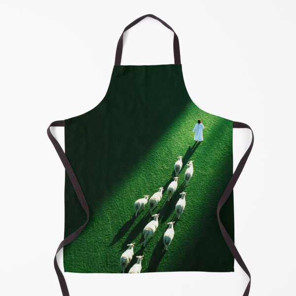 Item preview, The Good Shepherd – Jesus Guiding His Flock Christian Art designed and sold by Jesus-istheway.