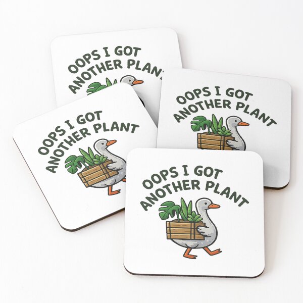 Item preview, Oops I Got Another Plant, Plant Lover  designed and sold by CloudyPress.