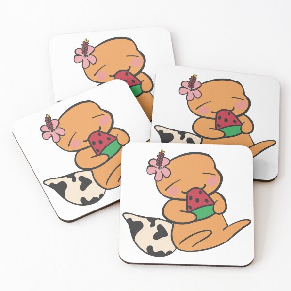 Item preview, Tangy the Leopard Gecko Eats Watermelon designed and sold by Tangy Doodles.