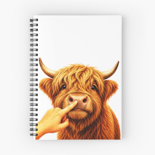 Item preview, ⭐ BOOP THE SNOOT COLLECTION ⭐ – HIGHLAND COW – Every Snoot Deserves a Boop designed and sold by WheelieGdArt.