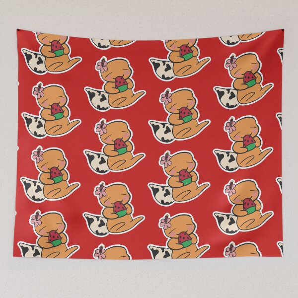 Item preview, Tangy the Leopard Gecko Eats Watermelon designed and sold by Tangy Doodles.