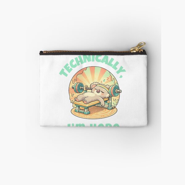 Item preview, Cute Koala Sleeping On Bench Press Gym Design designed and sold by CrtclMess.
