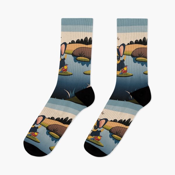 Item preview, The Dog and The Bird in the island designed and sold by MouhamedAdel95.