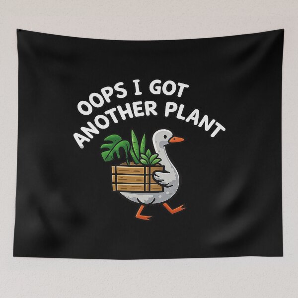 Item preview, Oops I Got Another Plant, Plant Lover  designed and sold by CloudyPress.