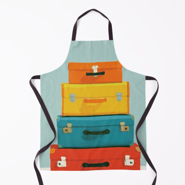 Item preview, Modern Suitcase Art Print, Pack Your Bags Wall Art designed and sold by MarkedArtPrints.