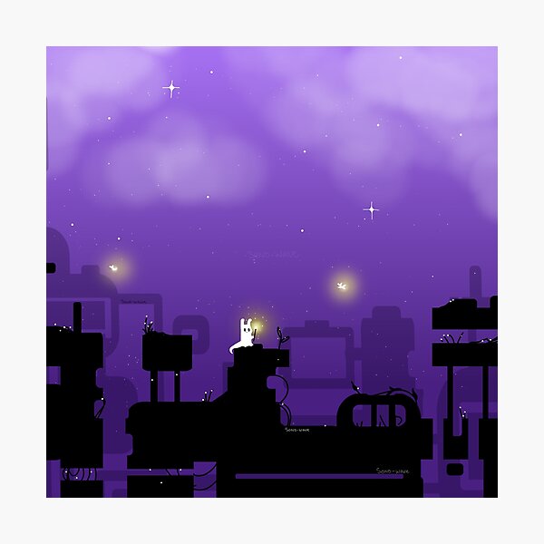 Item preview, Slugcat in Purple Mist designed and sold by Sono-wave.