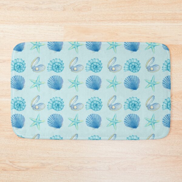 Item preview, Sea animals Aesthetic Blue Watercolor Seashell and Starfish Coastal Element Set designed and sold by Art IN Pack.
