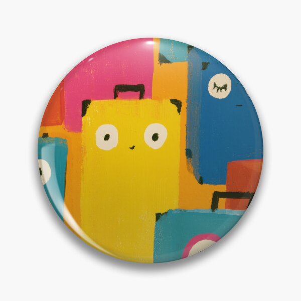 Item preview, Modern Suitcase Art Print, Ready For Adventure Wall Art designed and sold by MarkedArtPrints.