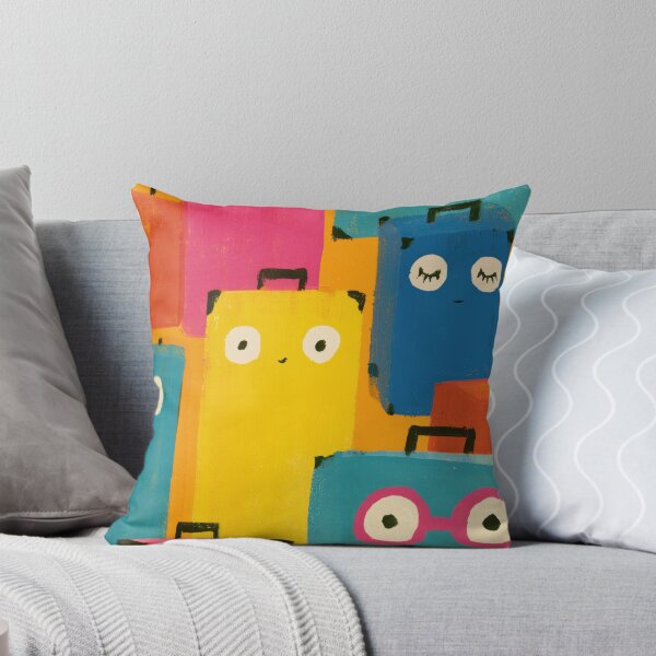 Item preview, Modern Suitcase Art Print, Ready For Adventure Wall Art designed and sold by MarkedArtPrints.