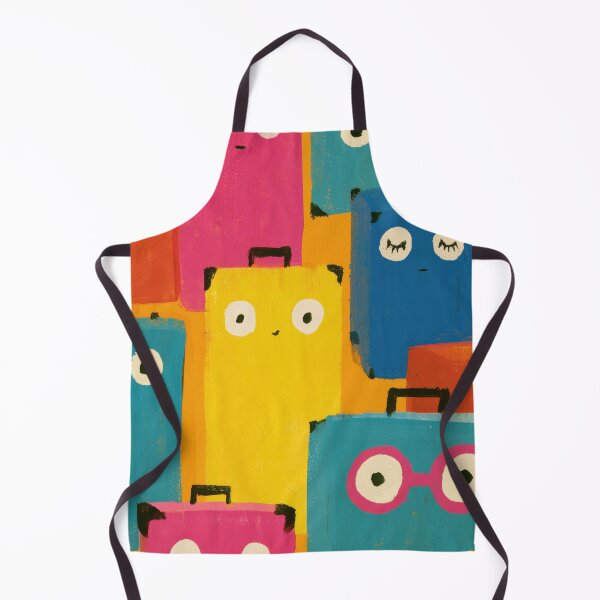 Item preview, Modern Suitcase Art Print, Ready For Adventure Wall Art designed and sold by MarkedArtPrints.