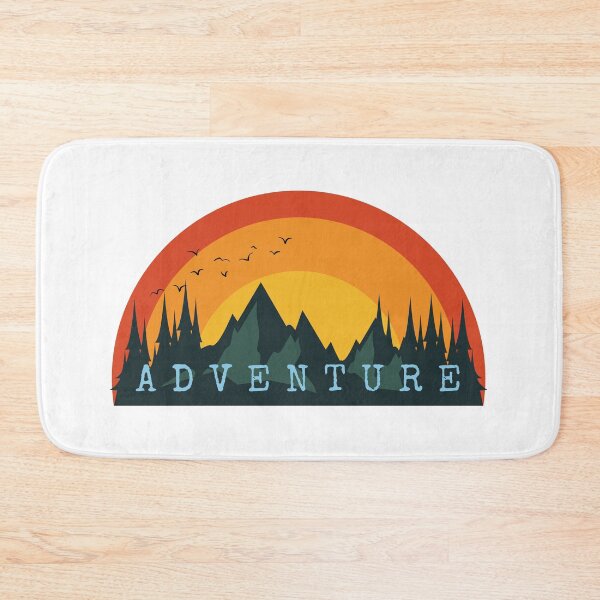 Item preview, Trees with birds and mountains and sun designed and sold by Sailing Llamas.