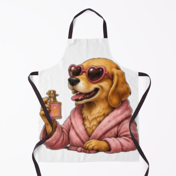 Item preview, Glam Perfume Lover Dog designed and sold by DailyDoodlesBySumbul.