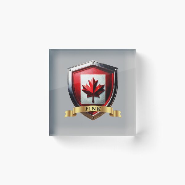 Item preview, Fink Canadian Heritage Crest Shield designed and sold by Highlandkings.