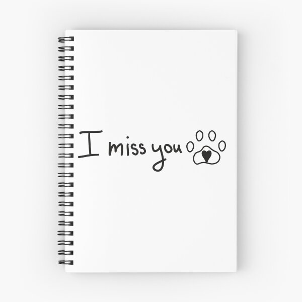 Item preview, I Miss You - Pawprint  designed and sold by CreationsByMR.