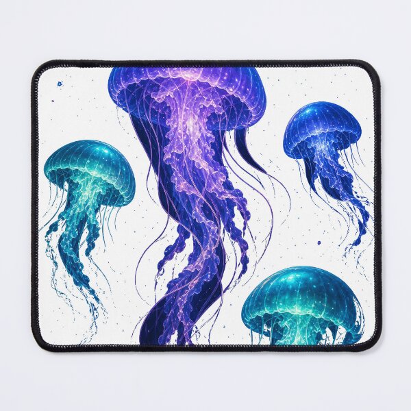 Item preview, Luminous Jellyfish Galaxy Underwater Fantasy designed and sold by puredevn.