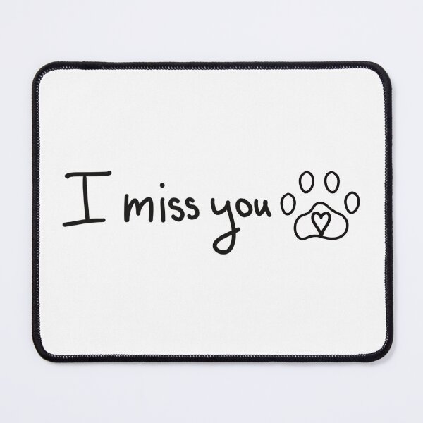 Item preview, I Miss You - Hollow Pawprint  designed and sold by CreationsByMR.
