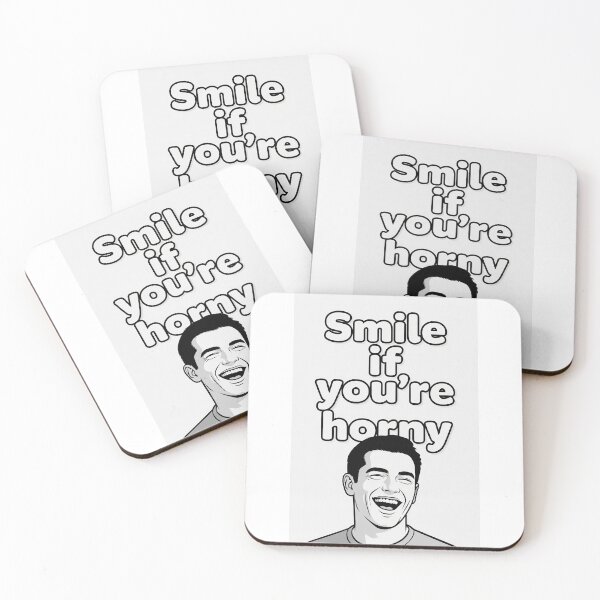 Item preview, Smile If You're Horny | Cheeky Funny Shirt designed and sold by FatCatStudios.