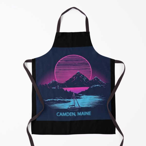 Item preview, Camden Maine Synthwave - Retro Coastal Aesthetic designed and sold by thepixelcloset.