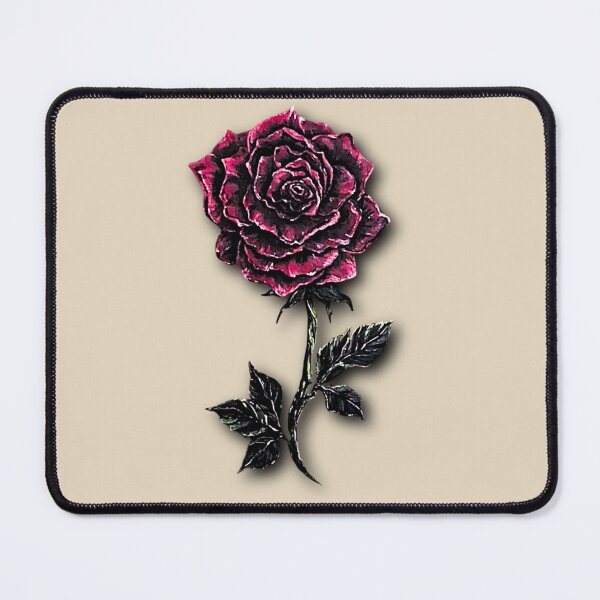 Item preview, Dark Gothic Velvet Rose Mystical Painting designed and sold by ArtistsAtticWI.