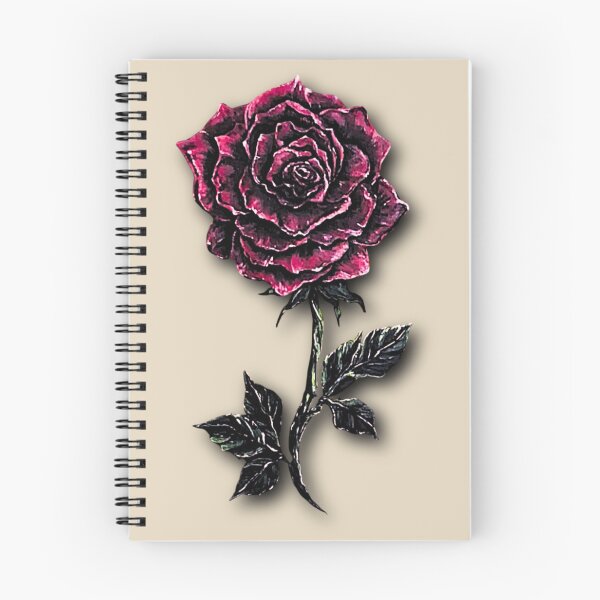 Item preview, Dark Gothic Velvet Rose Mystical Painting designed and sold by ArtistsAtticWI.