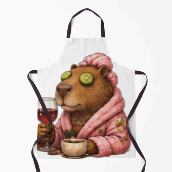 Item preview, Spa Day Capybara designed and sold by DailyDoodlesBySumbul.