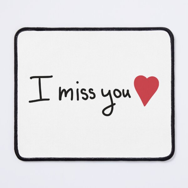 Item preview, I Miss You - Red Heart designed and sold by CreationsByMR.