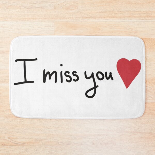 Item preview, I Miss You - Red Heart designed and sold by CreationsByMR.