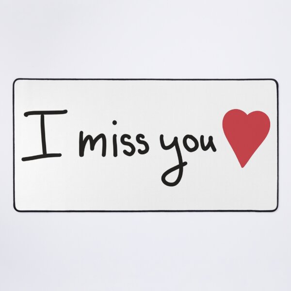 Item preview, I Miss You - Red Heart designed and sold by CreationsByMR.