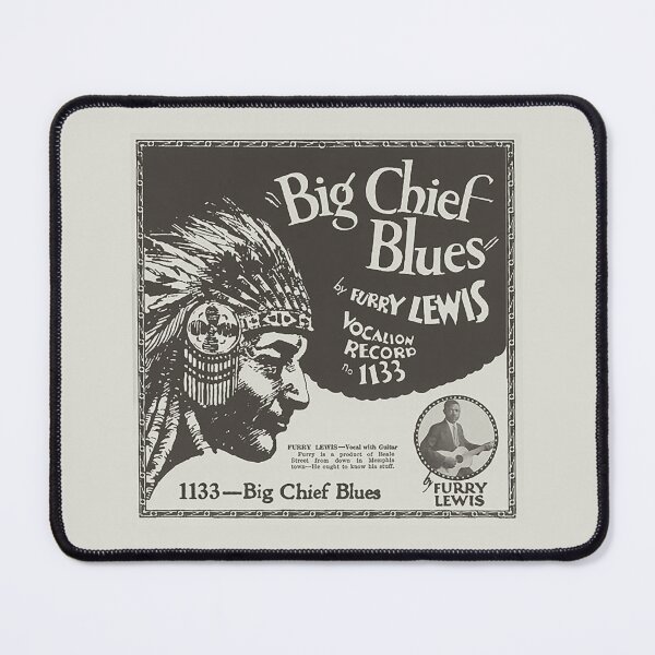 Item preview, Big Chief Blues - Furry Lewis Vocalion Records designed and sold by GenXTees.