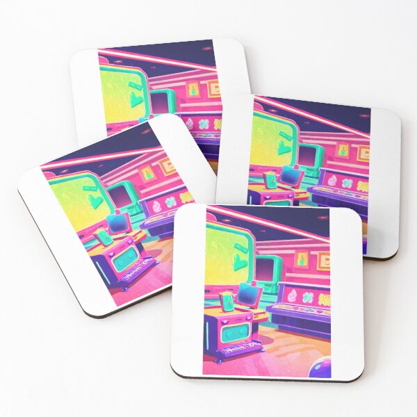 Item preview, Art - Emblematic Illustrator, Retro Sci-Fi and Neon Colors designed and sold by Reverso-Design.