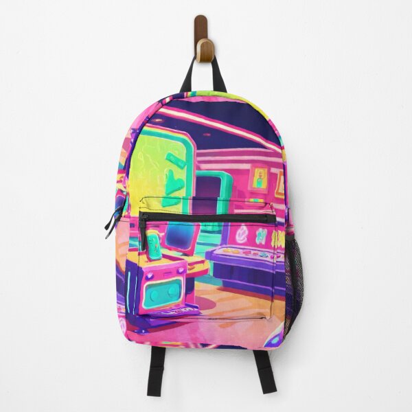 Item preview, Art - Emblematic Illustrator, Retro Sci-Fi and Neon Colors designed and sold by Reverso-Design.