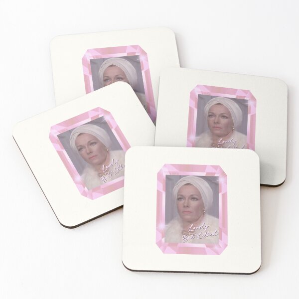 Item preview, Lovely But Lethal Diamond Glare (on Off-White) designed and sold by PawsitiveMum3.