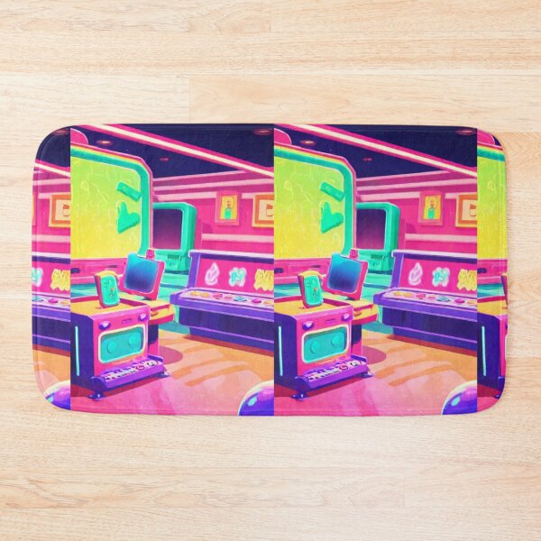 Item preview, Art - Emblematic Illustrator, Retro Sci-Fi and Neon Colors designed and sold by Reverso-Design.