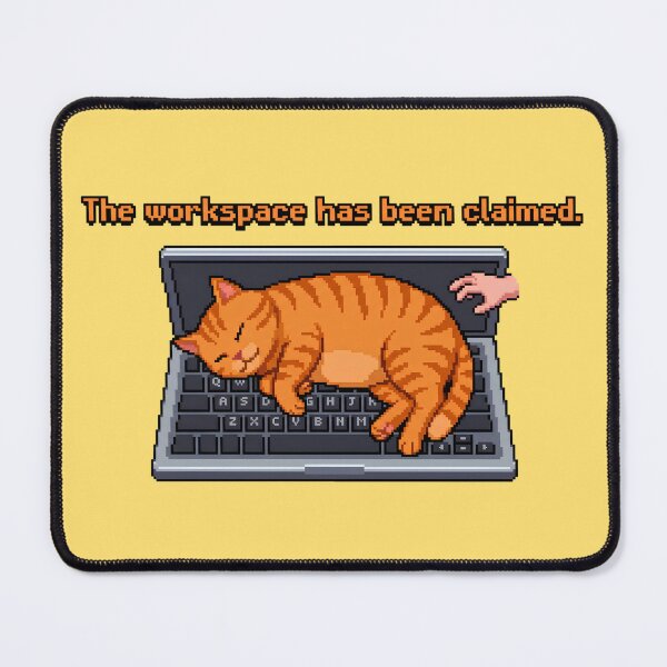 Item preview, THE WORKSPACE HAS BEEN CLAIMED designed and sold by BRIGHT BITS BOUTIQUE.