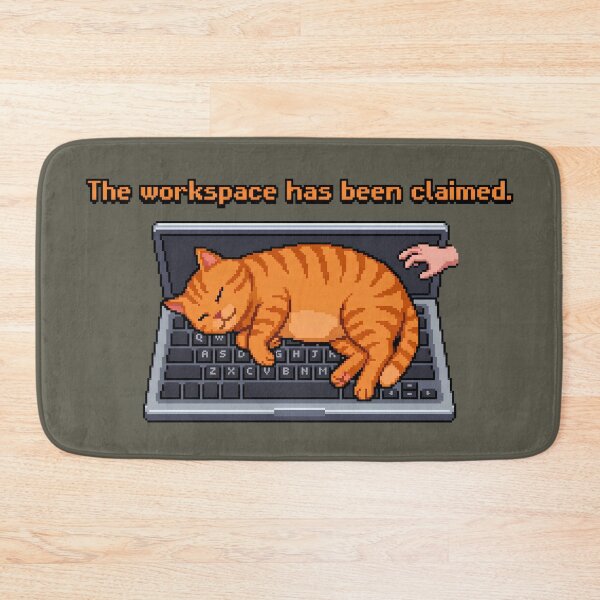 Item preview, THE WORKSPACE HAS BEEN CLAIMED designed and sold by BRIGHT BITS BOUTIQUE.