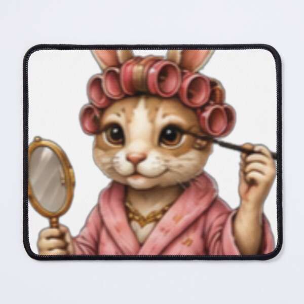Item preview, Cute Bunny Beauty Queen designed and sold by DailyDoodlesBySumbul.