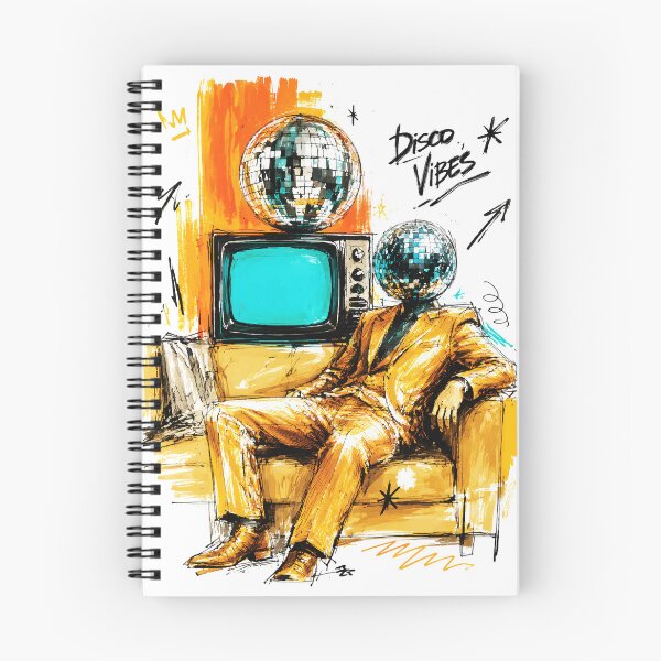 Item preview, Disco Vibes Retro 80s Disco Ball Art designed and sold by RamyGallery.