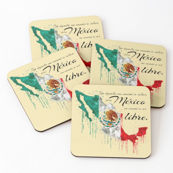 Item preview, Free Mexico Eagle Map Watercolor | Patriotic Mexican Art designed and sold by Kittcatking.